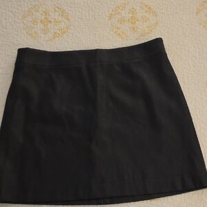 J. Crew Factory Classic Black Mini Skirt